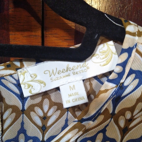 Weekend Suzanne Betro Ladies Top Size M - Picture 3 of 8